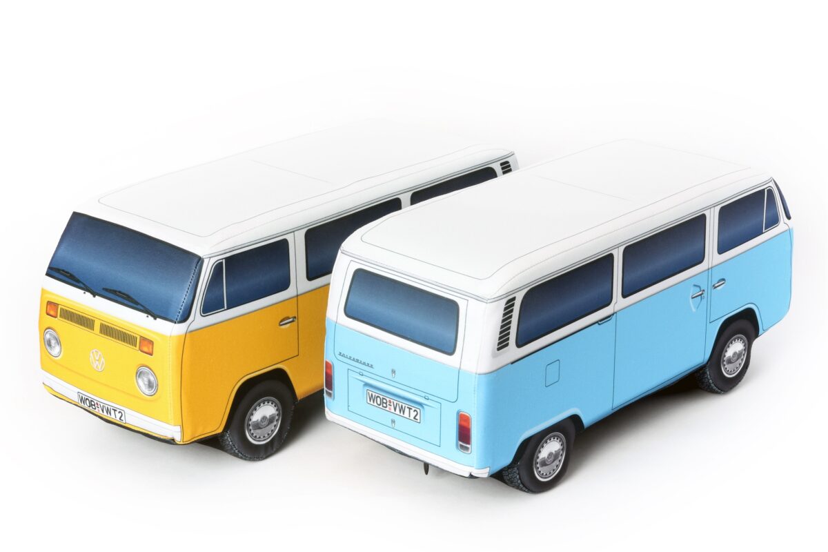 Voiture en peluche du transporteur VW T2