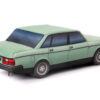 Volvo 240 Plüschauto Dekokissen