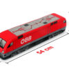 Train en peluche Siemens Eurosprinter vrumvrum