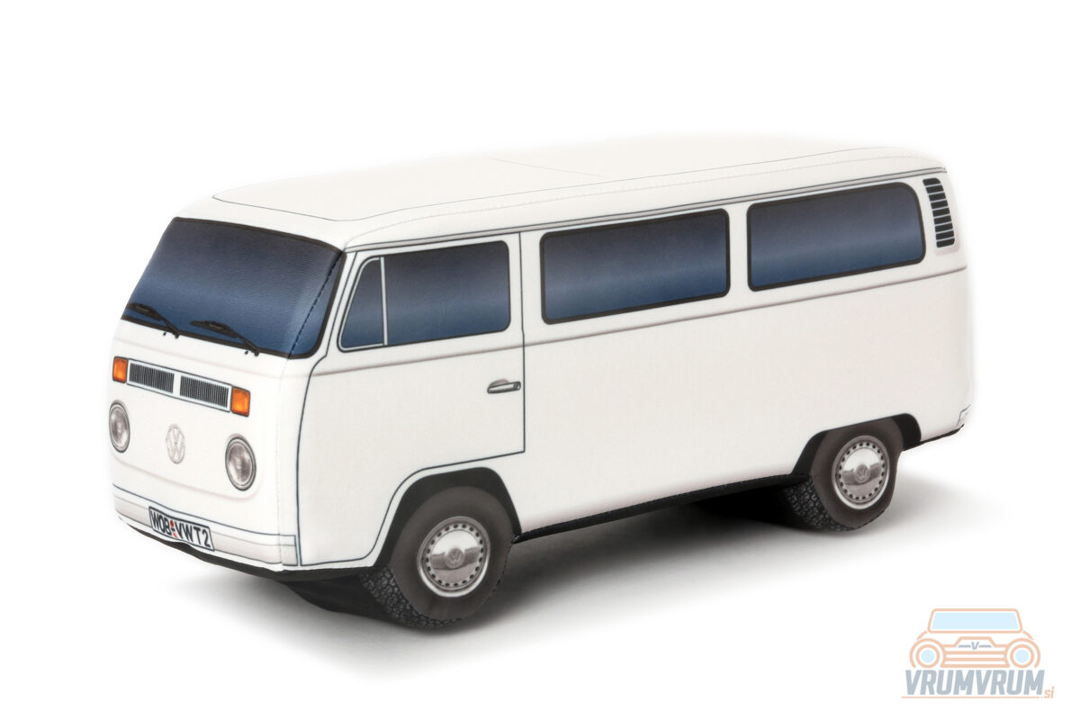Voiture en peluche VW T2 Transporter VrumVrum