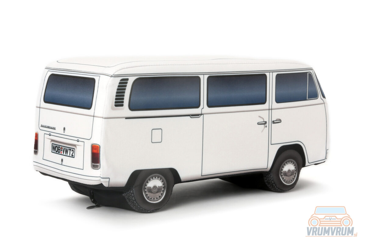 Voiture en peluche VW T2 Transporter VrumVrum