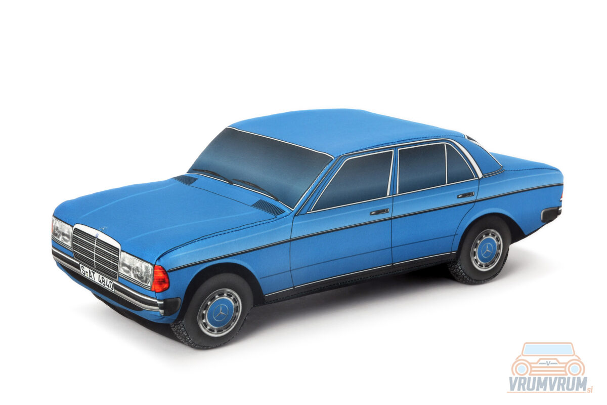 Mercedes w123 voiture en peluche VrumVrum