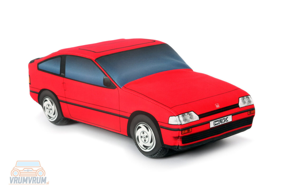 1986 honda crx as vrumvrum decorative cushion