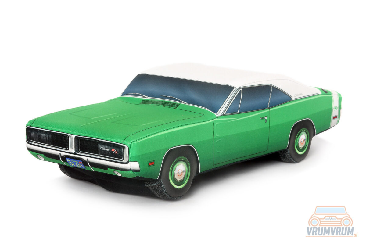 1969 Dodge Charger R/T vrumvrum dekokissen