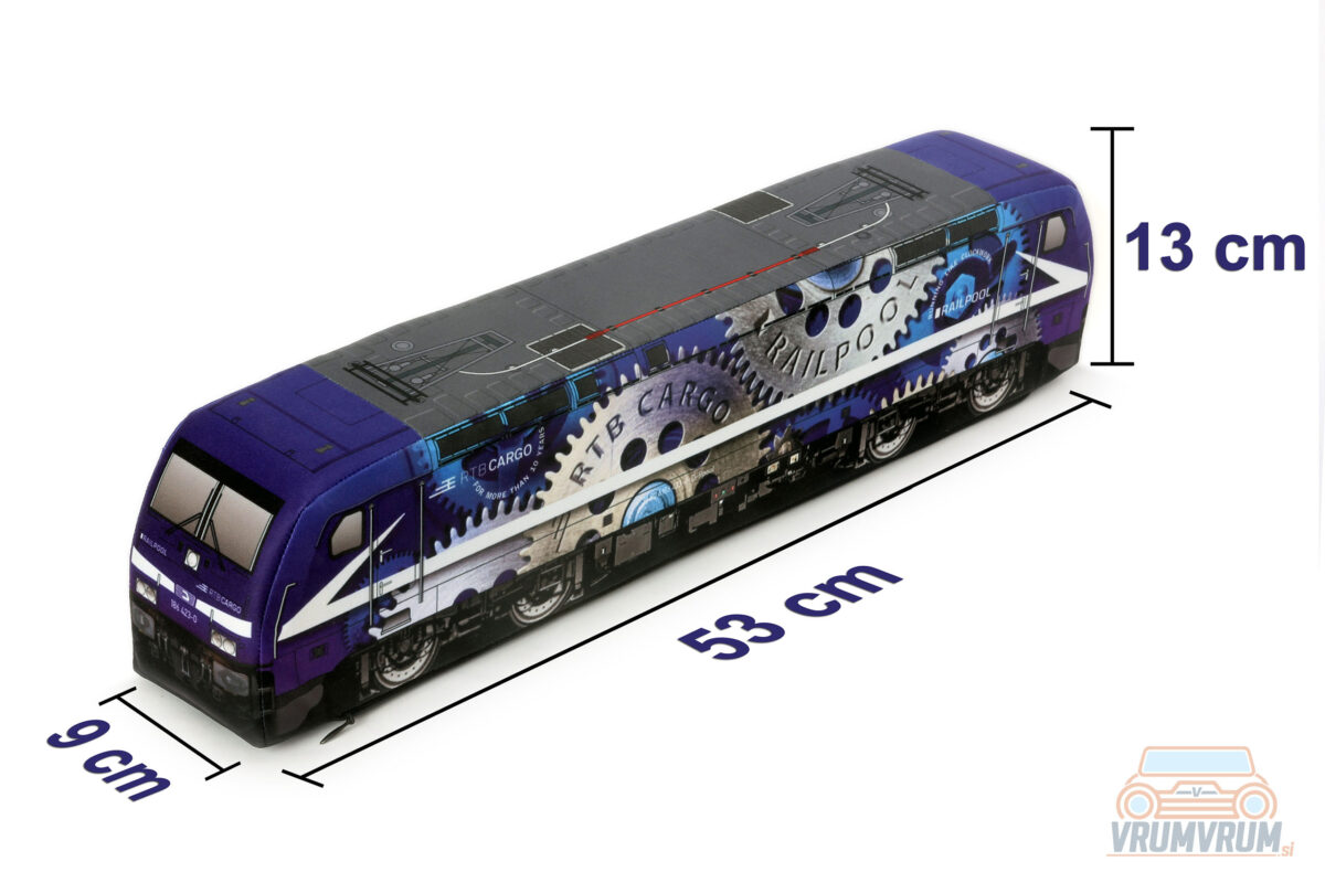 Bombardier Traxx 186 423-0 Railpool locomotive train