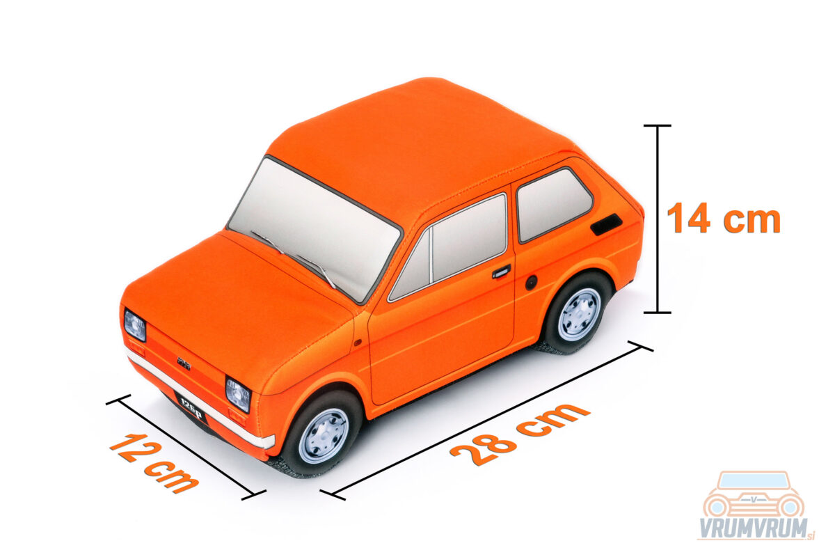 Polski Fiat 126p vrumvrum dekokissen