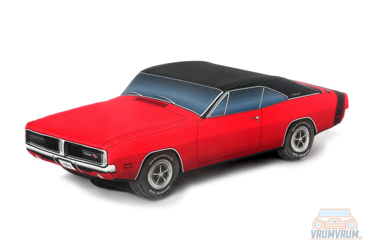 1969 Dodge Charger R/T vrumvrum dekokissen