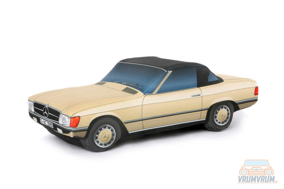 mercedes SL R107 vrumvrum okrasna blazina